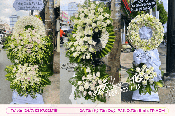 Shop hoa gần Nhà Tang lễ Gò Vấp